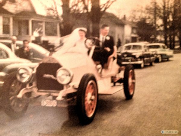 The wedding day 1956