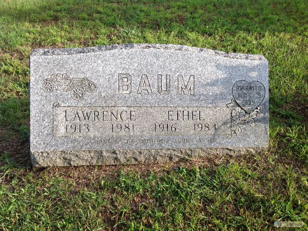 The Baum Headstone