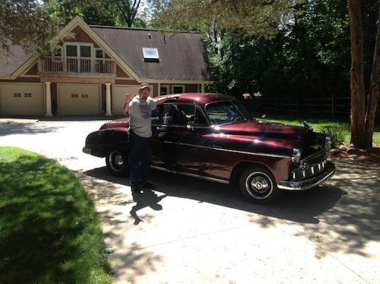 Tim and his Chevrolet