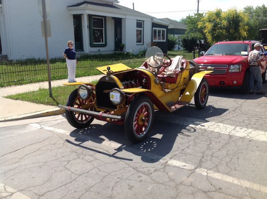 Kokomo 4th of July parade staging