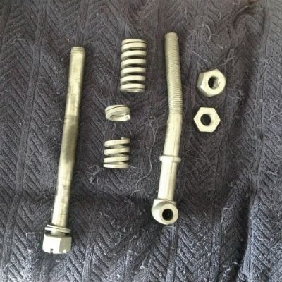 Damaged Rear Torsion Bar Parts